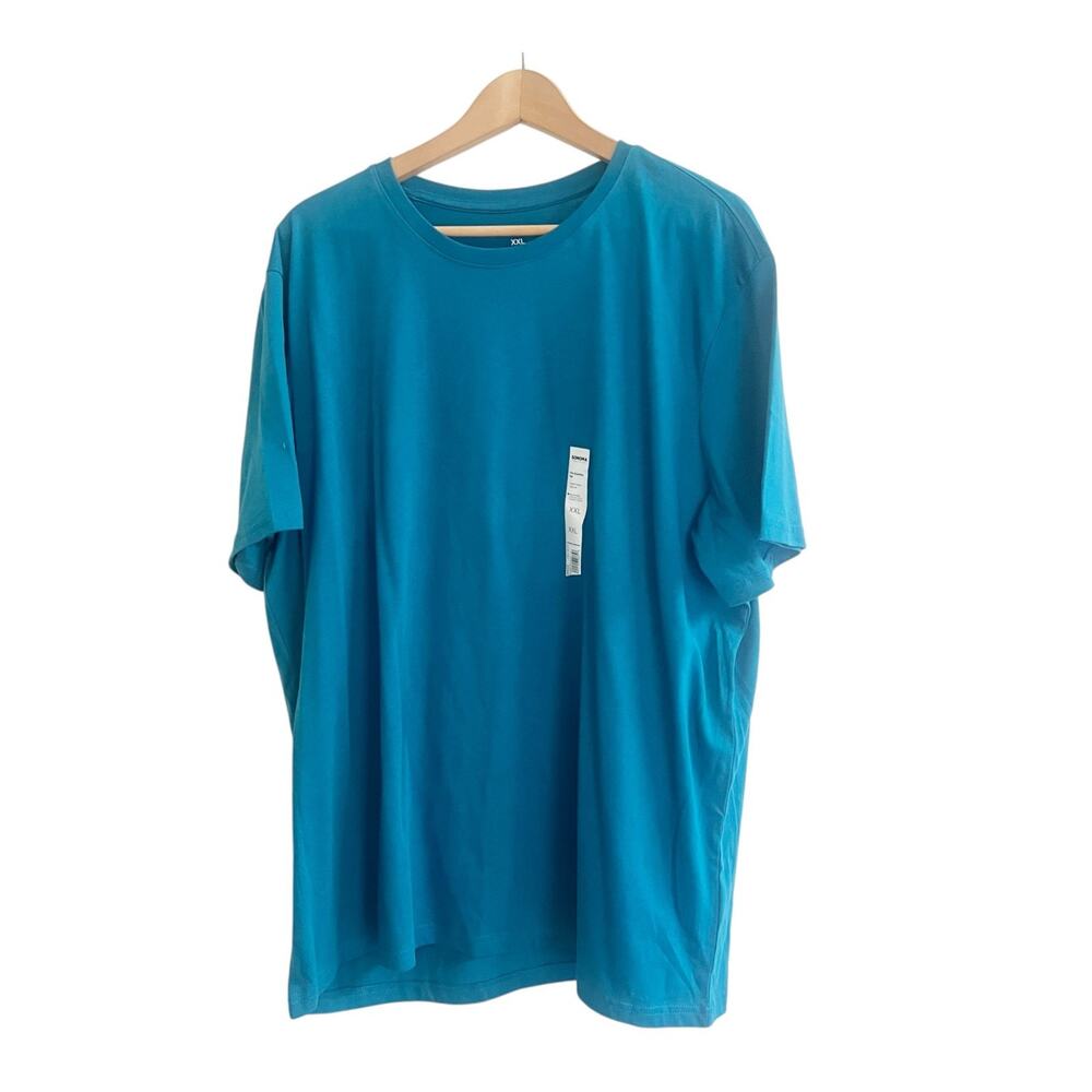 Sonoma Goods For Life Tee Men's 2XL Teal Blue Stretch Crew Neck Short Seeve NWT